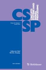Journal cover: Circuits, Systems, and Signal Processing