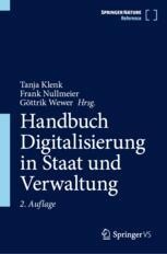 cover: Handbuch Digitalisierung in Staat und Verwaltung