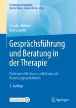 cover: Gesprächsführung und Beratung in der Therapie